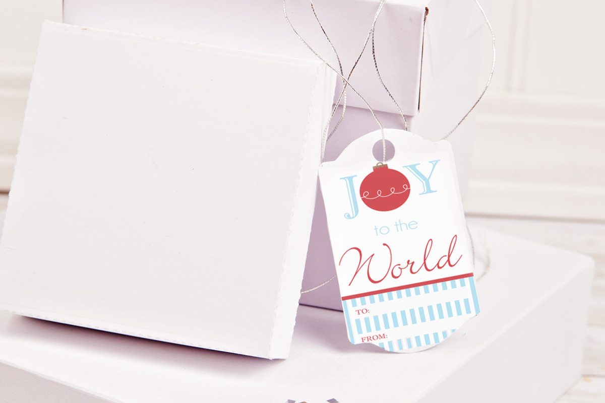 21 Gift Tags TWO! FLAT Mockups, a Packaging Mockup by Snark Heart (Photo 4 of 8)