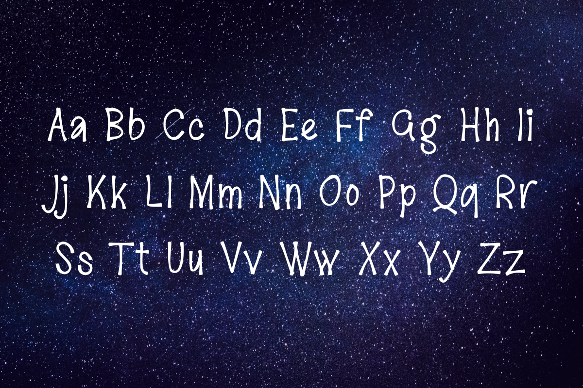 Nightstar sans serif font, a Sans Serif Font by TNE Designs (Photo 2 of 5)