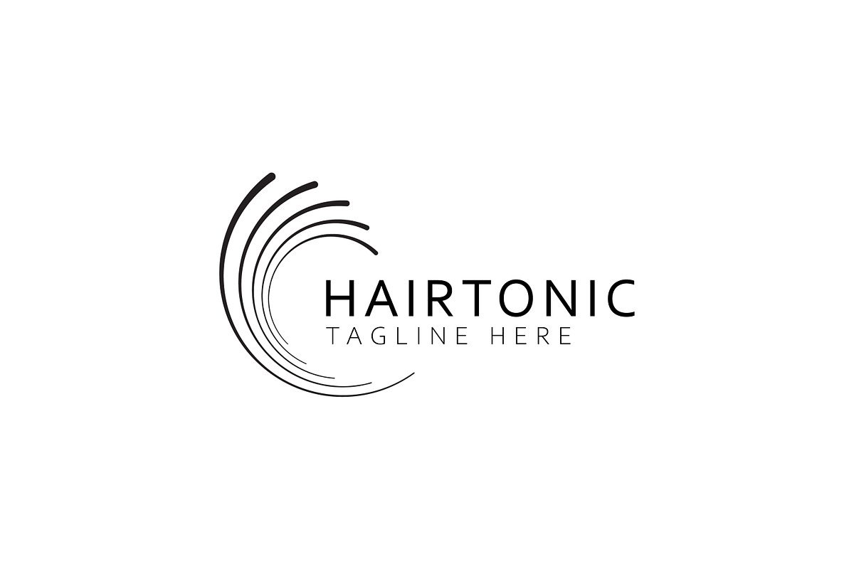 Healthy Hair Tonic Care Logo, a Branding & Logo Template by Signatoro