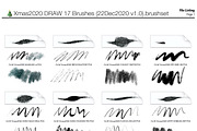 XMAS 2020 Bundle: 150+ Brushes, a Brush Add-On by Georg's Procreate Brushes (Thumbnail 3 of 6)