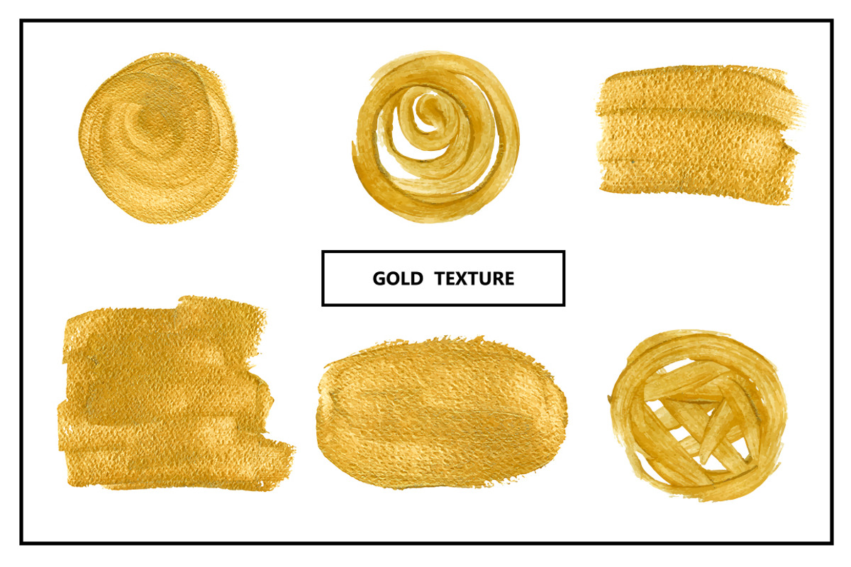 Vector gold elements for design., a Texture Graphic by mikka_kika (Photo 2 of 2)