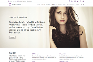 Salon - Beauty WordPress Theme