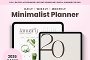2026 Planner for iPad, a Templates & Theme by AestheticOrganizer (Thumbnail 1 of 9)