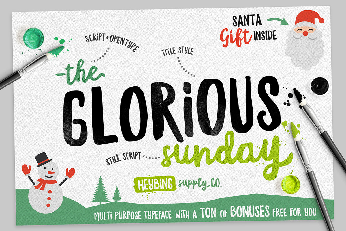 Glorious Sunday + Extras