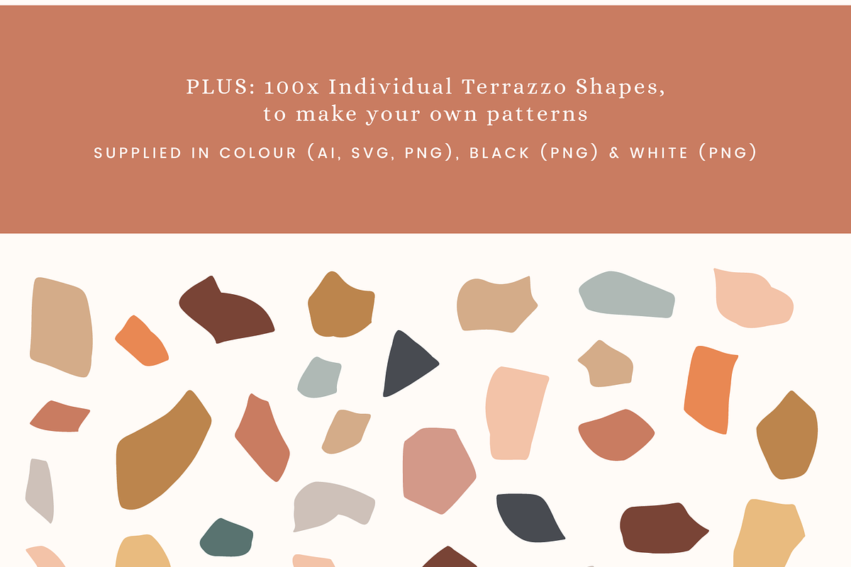 Terrazzo Seamless Patterns, a Pattern Graphic by Emma Webb Studio (Photo 7 of 9)