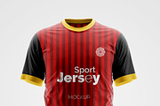 Sport Jersey Mockup, a Shirt Mockup by Artlogs (Thumbnail 2 of 4)