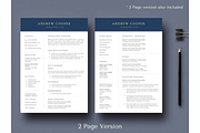 Functional resume cv template, a Resume Template by Climbwithelevator (Thumbnail 2 of 9)