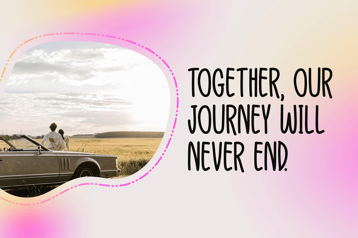 Joyful Journey Typeface, a Handwritten Font by Seemly Fonts (Photo 2 of 5)