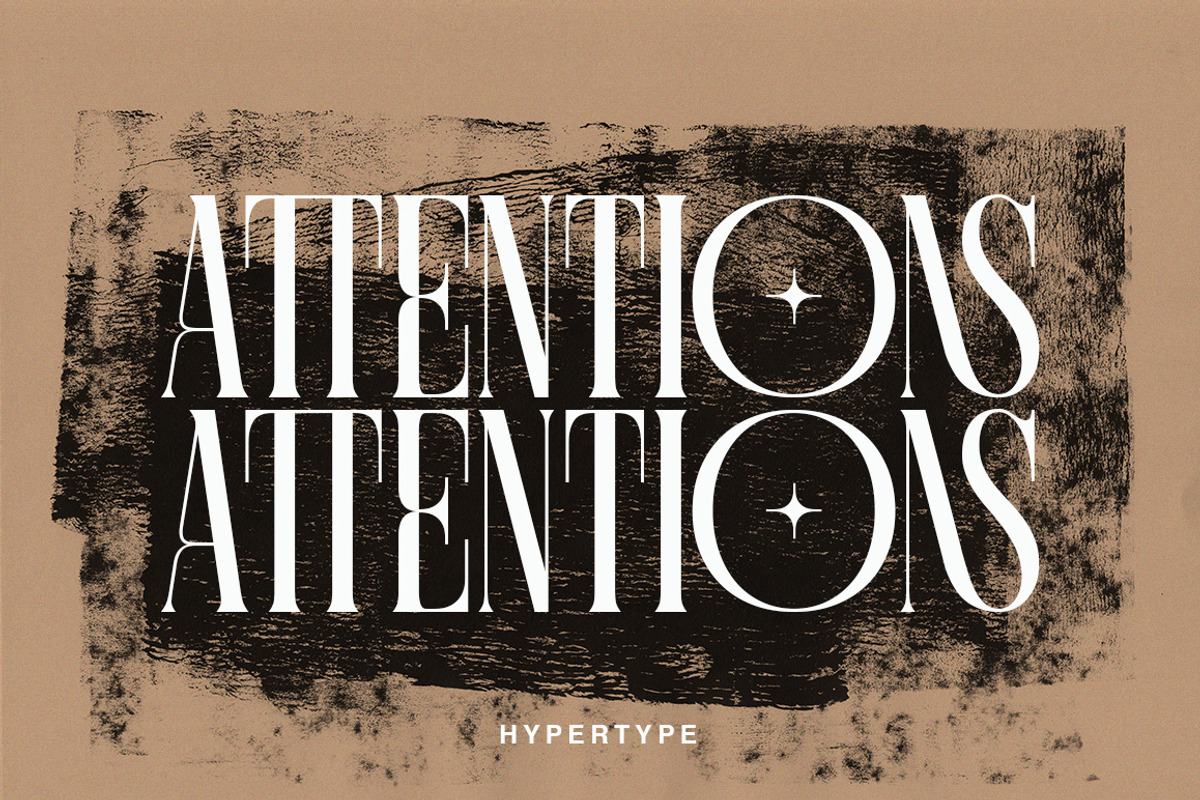 Hypertype : Elegant Serif Display, a Serif Font by Fargun Studio (Photo 19 of 20)