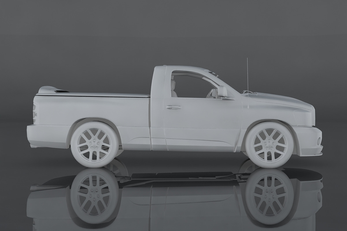 Dodge Ram, a Cars & Vehicle 3D Model by valtriiu (Photo 8 of 12)