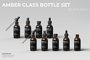 Amber Glass Scene Creator, a Packaging Mockup by KIPET (Thumbnail 7 of 14)