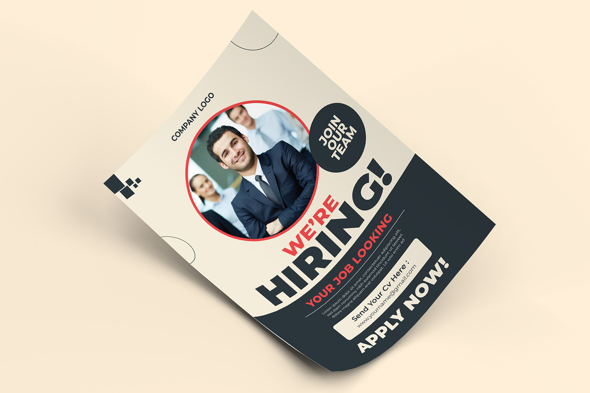 We Are Hiring Flyer Template, a Flyer Template by Sharifull11 (Photo 3 of 3)
