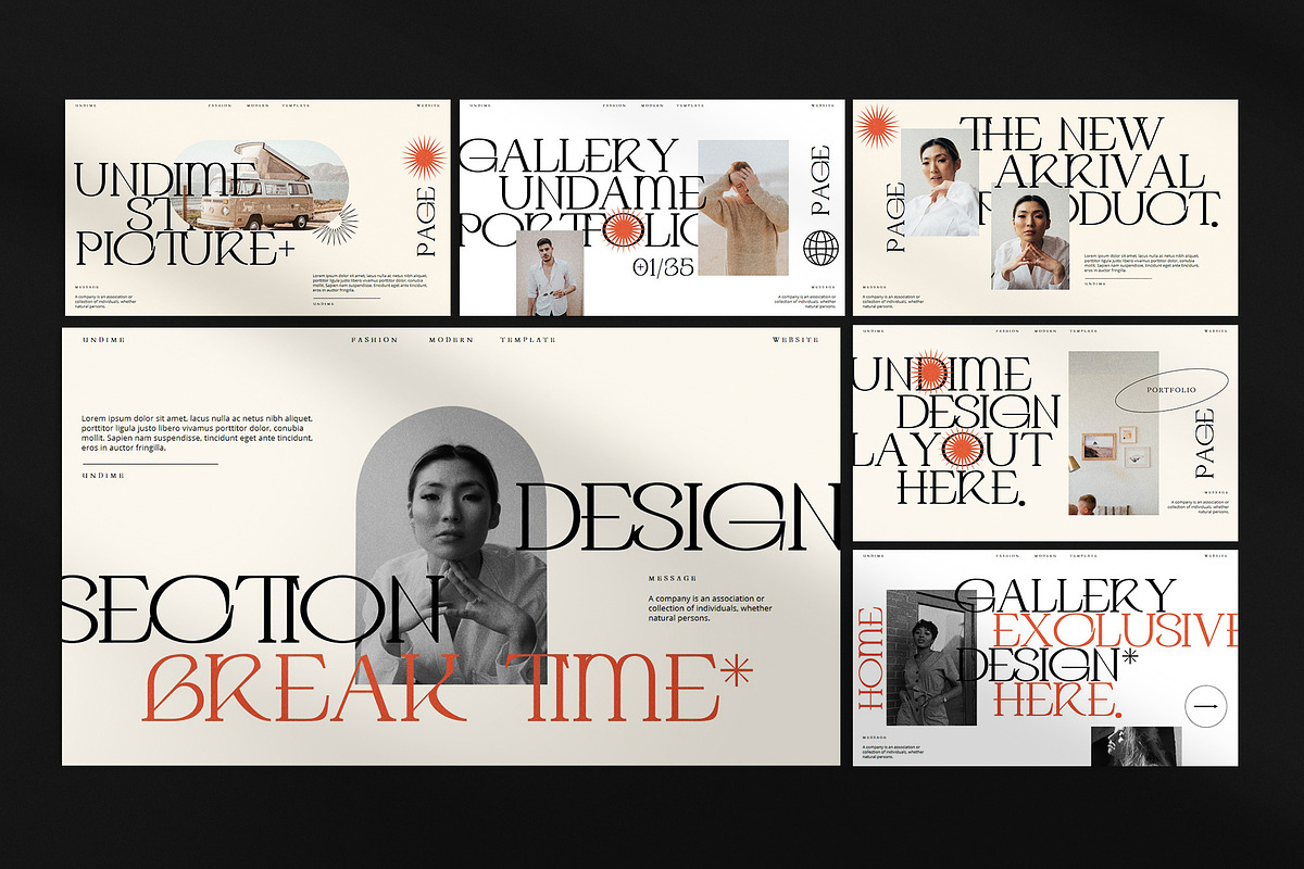 Undime Presentation Template preview 6