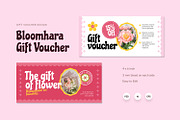 Bloomhara - Gift Voucher, a Card Template by Fannan Studio (Thumbnail 3 of 3)