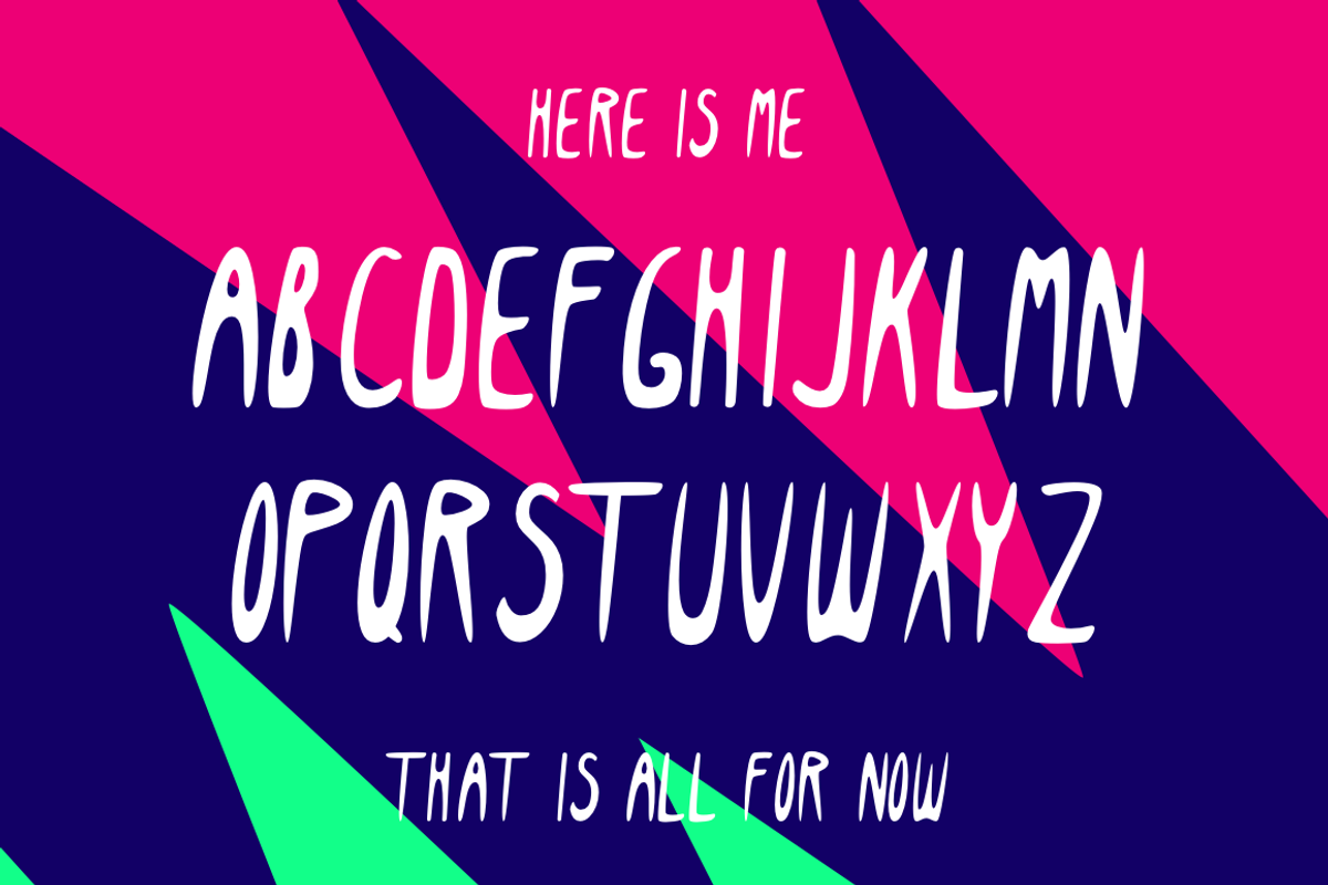 Maker Creepy Font, Raw-1 preview 4