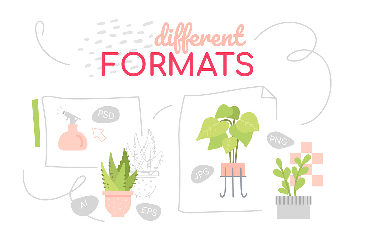 Potted Plants Bundle, a Templates & Theme by Boyko Pictures (Photo 3 of 12)
