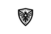 Modern Eagle Shield Logo Bundle, a Branding & Logo Template by Vectorium Studio (Thumbnail 10 of 21)