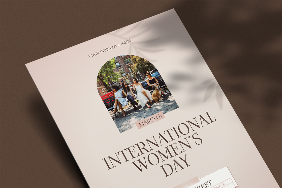 Sinty - International Women's Day, a Flyer Template by Lettha-Studio (Photo 4 of 4)