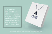 Verde Elegant Modern Font, a Sans Serif Font by PixelHive Pro (Thumbnail 4 of 14)