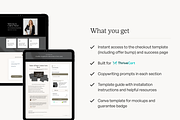 ThriveCart Checkout Template, a Landing Page Template by Pixel & Flow (Thumbnail 2 of 7)