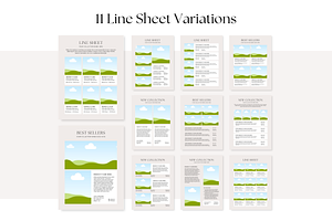 Line Sheet For Wholesale