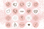 Romantic Hand Drawn Logo Elements, a Food Illustration by By Kerri Ann (Thumbnail 2 of 11)