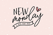 New Monday | Font Pack, a Sans Serif Font by Hart Foundry™ (Thumbnail 1 of 8)