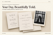 Elegant Wedding Invitation Set,Canva, an Invitation Template by Layl Atelier (Thumbnail 7 of 7)