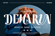 Demarun Font, a Serif Font by alit design (Thumbnail 1 of 20)