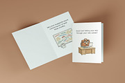 Funny Career Pivot Greeting Cards, a Card Template by Cyrah's Collection (Thumbnail 2 of 3)