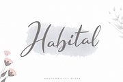 Habital, a Script Font by Larin Type Co. (Thumbnail 1 of 7)