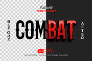 Combat Text Effect Red Shiny Style, a Layer Style Add-On by Mockmenot (Thumbnail 2 of 2)