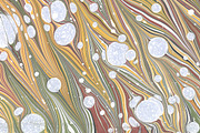 4 Hand Marbled Papers Autumn, a Texture Graphic by Marblingdom (Thumbnail 4 of 5)