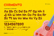 Carmento - Mexican Western Font, a Sans Serif Font by ikiiko (Thumbnail 6 of 7)