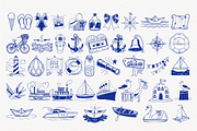 Coastal Clipart Bundle, an Illustration by TatiMockup (Thumbnail 4 of 7)
