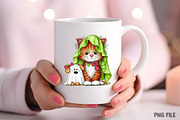 Funny Scary Dog and Cat Clipart Png, an Illustration by Craft Nest (Thumbnail 4 of 5)