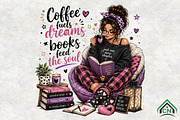 Coffee Dreams PNG, a Seasonal Illustration by Craft Nest (Thumbnail 1 of 6)