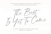 Style Ray | Casual Chic Script Font, a Script Font by Pink Coffie (Thumbnail 10 of 15)