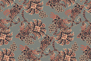 Fabric seamless patterns Paisley, a Background Graphic by antalogiya (Thumbnail 5 of 5)