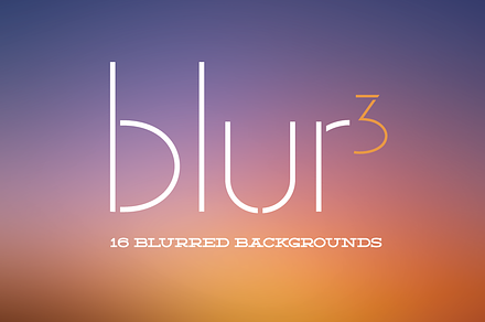 Blur3: 16 Blurred Backgrounds