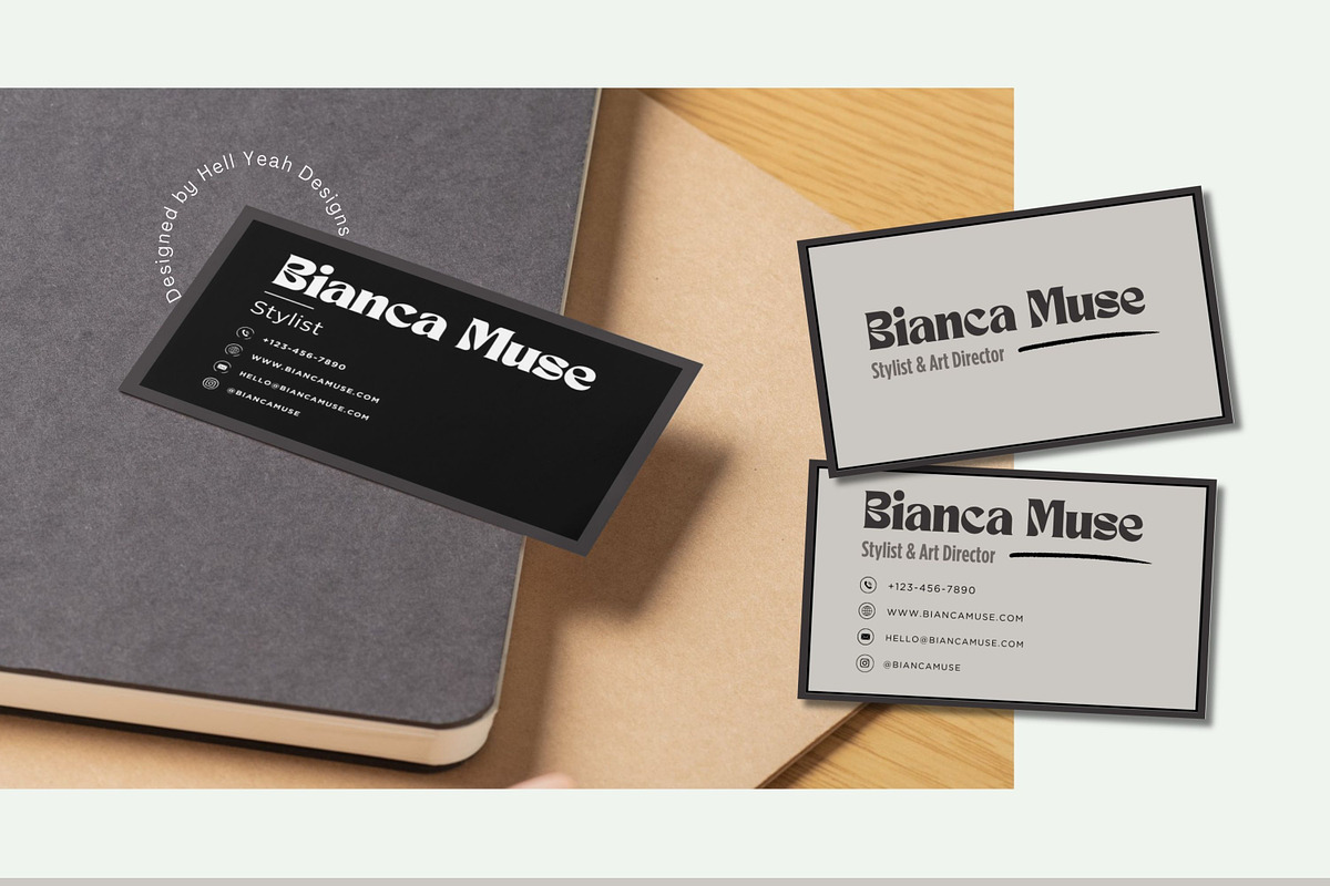 Monochrome Muse Starter Branding Kit, a Branding & Logo Template by Hell Yeah Designs (Photo 13 of 16)