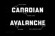 Drone Ranger PRO Font Family, a Sans Serif Font by Vintage Type Company (Thumbnail 9 of 12)