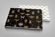 16 Insect symbols and 4 Patterns, an Outline Icon by Anna Smirnova (Thumbnail 12 of 12)