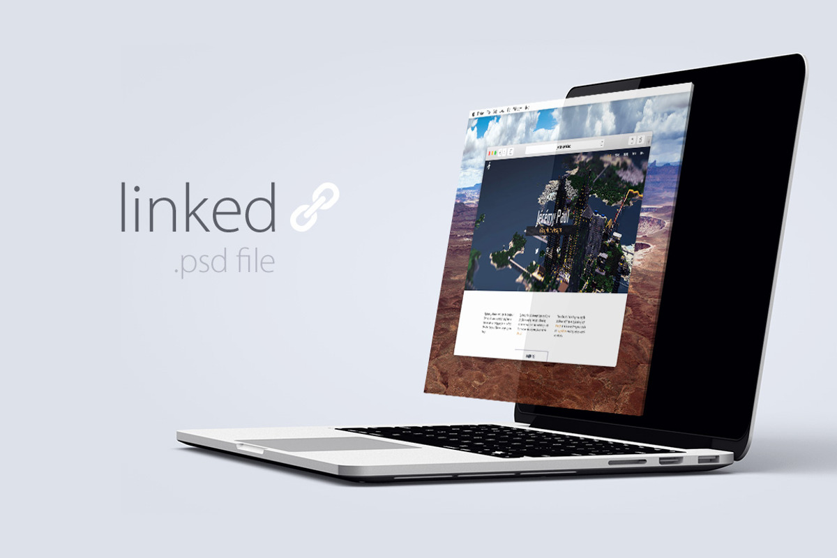 MacBook Pro 13 retina template, a Mac Mockup by Jérémy Paul (Photo 5 of 5)
