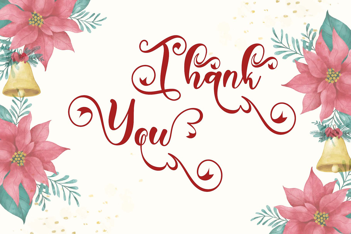 Christmas Dainty, a Handwritten Font by Yoga Letter (Photo 6 of 9)