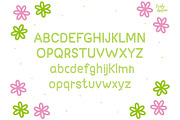 Floral Font, a Symbol Font by LivelyAutumn11.11 (Thumbnail 2 of 4)