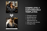 Black Friday Laser Hair Removal, a Social Media Template by DesignsbyMariaStudio (Thumbnail 4 of 10)