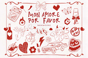 Mon Amore Por Favor. Hand draw art, an Object Graphic by ma_i_vi (Thumbnail 1 of 12)
