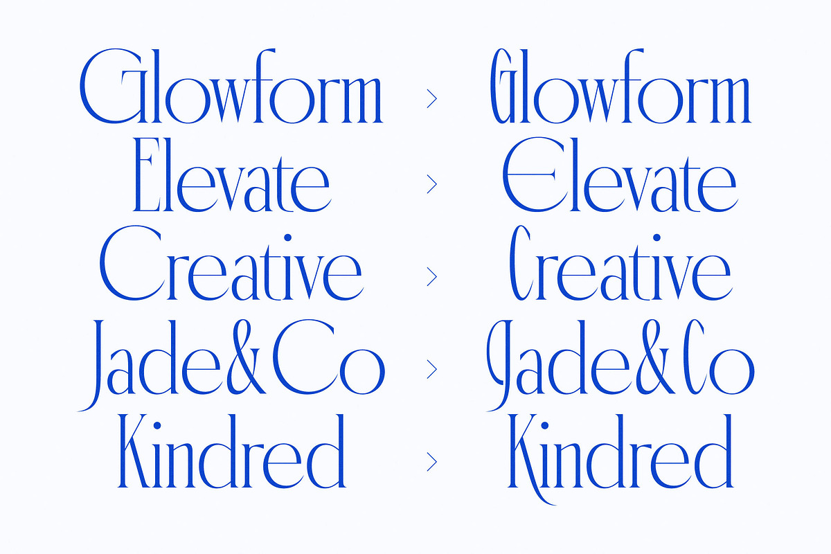 Emblora Modern Display Serif, a Script Font by timelesstype.co (Photo 16 of 20)