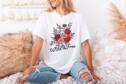 Wild And Free Png, Vintage Retro, an Illustration by SharpMarketplace (Thumbnail 2 of 9)
